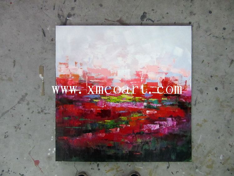 Abstract Oil Painting on Canvas for Decor (New-554)