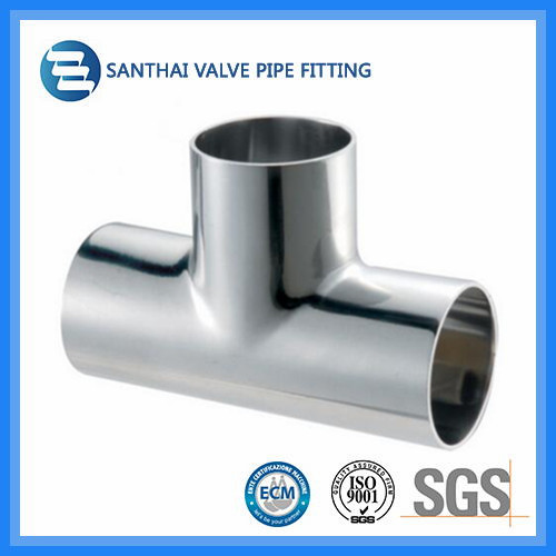 3A DIN Standard Top Quality Professional Ss304/316L Sanitary Tee