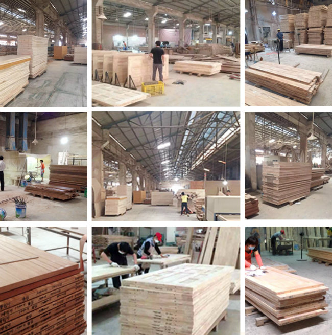 Factory Supply Wooden Door Building Material