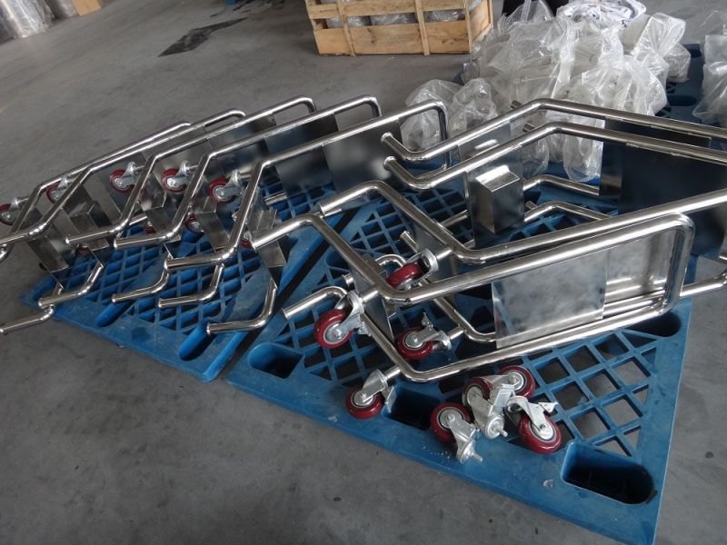 Stainless Steel Pump Carts for Winery Industry