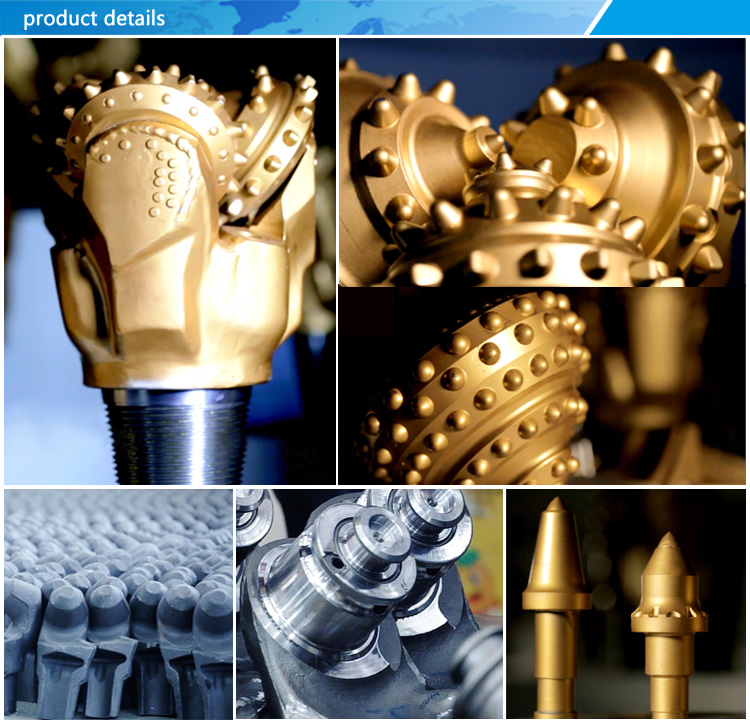 Manufacturer API TCI Tricone Drill Bit for Oiling and Well Drilling