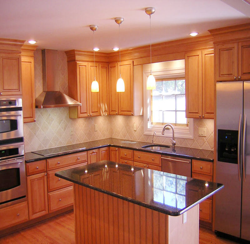 French Style Glazed White Custom Kitchen Cabinetry