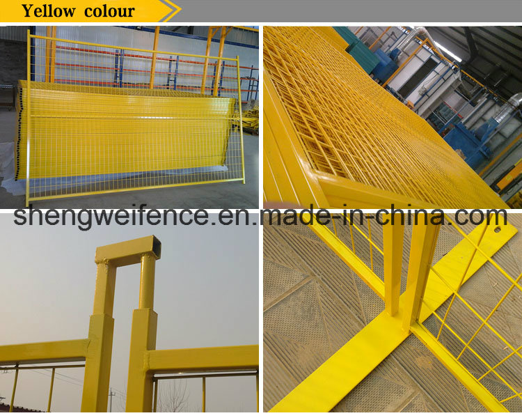 High Visibility Welded Wire Mesh Temporary Fencing