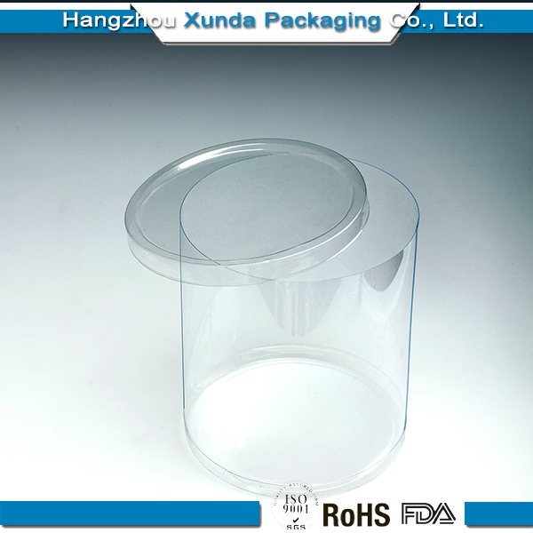 Clear Plastic Container for Candy Packaging with Lid