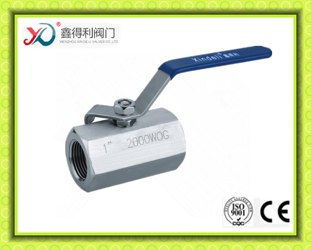 China Factory 1 PC Screwed End Ball Valve of Nace Mr0175