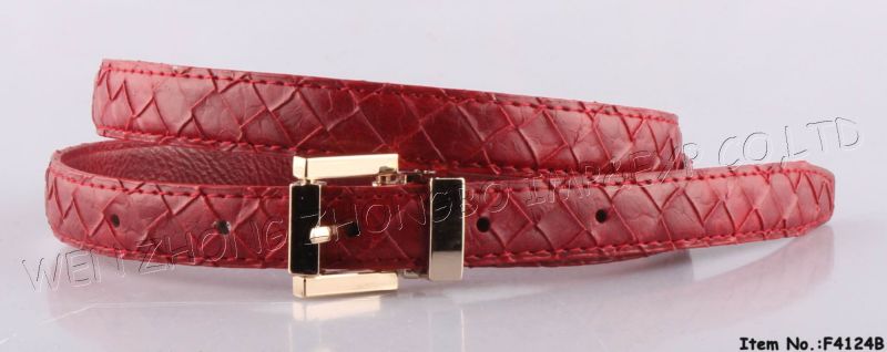 2015 New Fashion Women PU Belt with Fashion Accessories