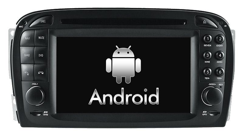 Android 5.1 Auto GPS Player for Benz SL-R230 Car Videos TV Box 3G Internet DAB+