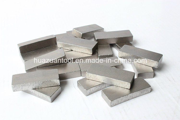 Hot Pressed 1000mm Diamond Segment 40X7X15mm Diamond Sandstone Cutting Tips