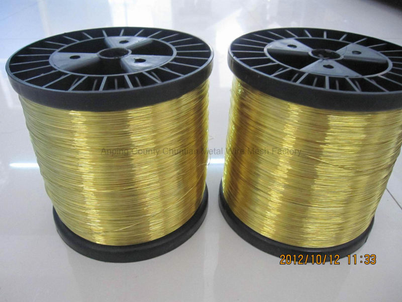 High Quality Brass Wire 0.5mm Cuzn30