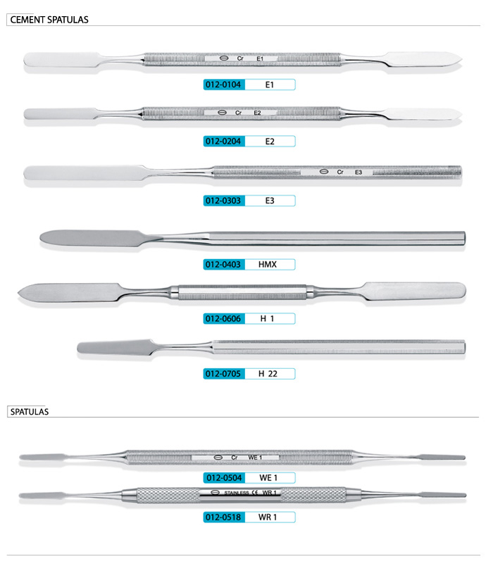 Stainless Steel Dental Cement Spatulas, Dental Scaler and Expolorers (XT-FL020)