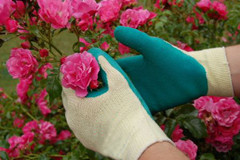 Knitted Gloves Latex Coated Safety Gloves Dkl324