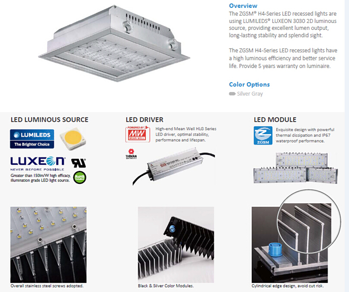 New Design 40W LED Panel Light with Lumileds 3030