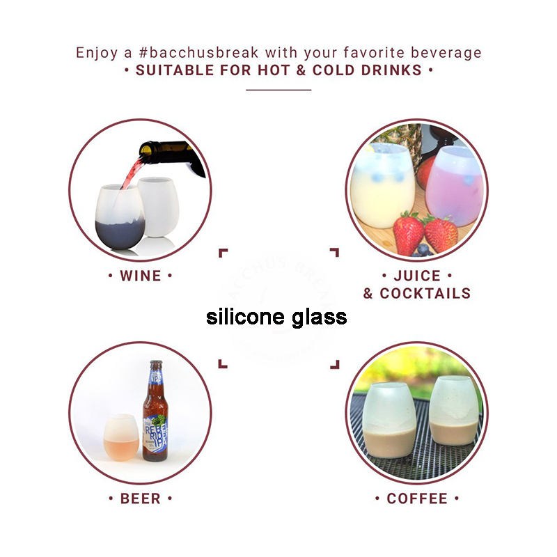 Silicone Wine Cups