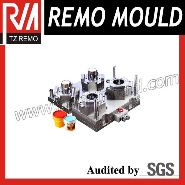 Injection Mould for PP Paint Bucket