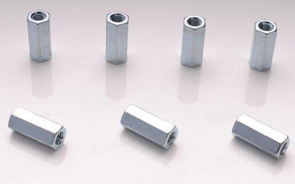 Carbon Steel Long Hex Coupling Nuts DIN 6334