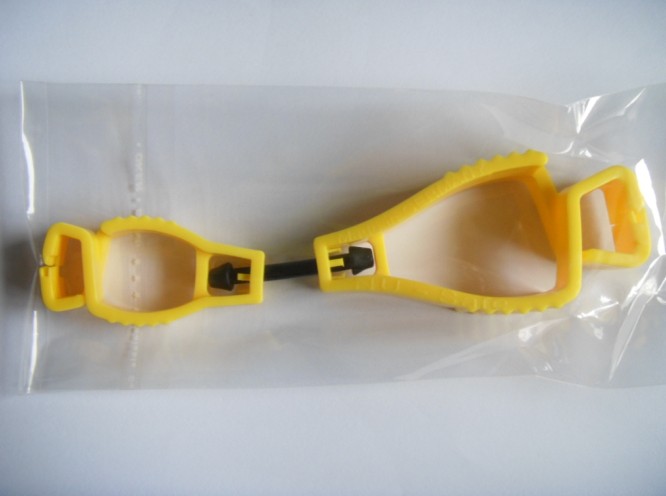 Removable POM Safety Plastic Glove Clips (YW149)