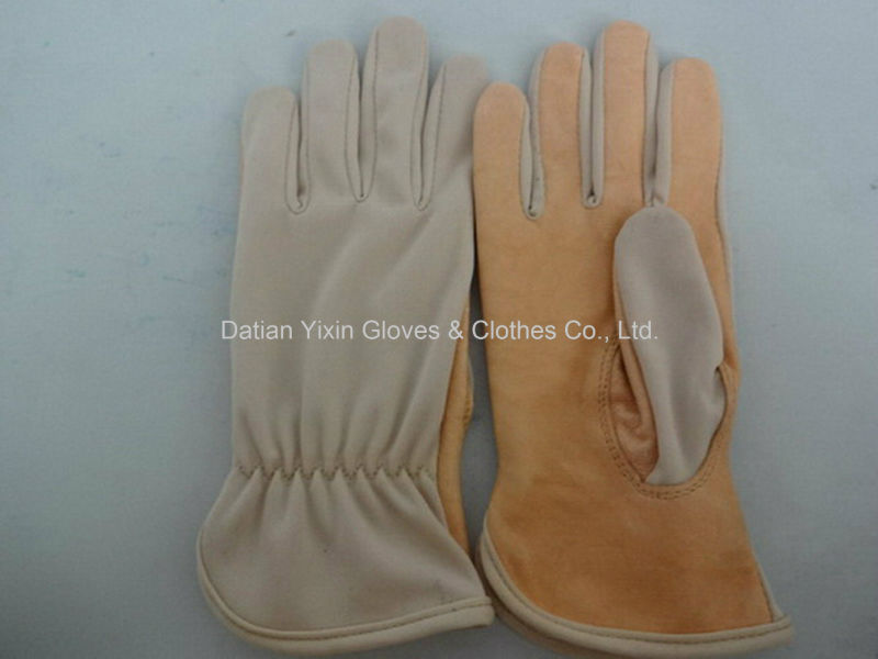 Leather Glove-Nylon Glove-Safety Glove-Garden Glove-Labor Glove