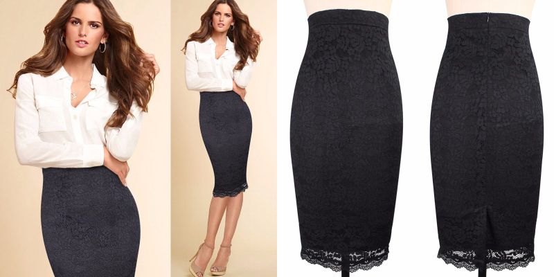 Ladies Office Dress Bodycon Skirt