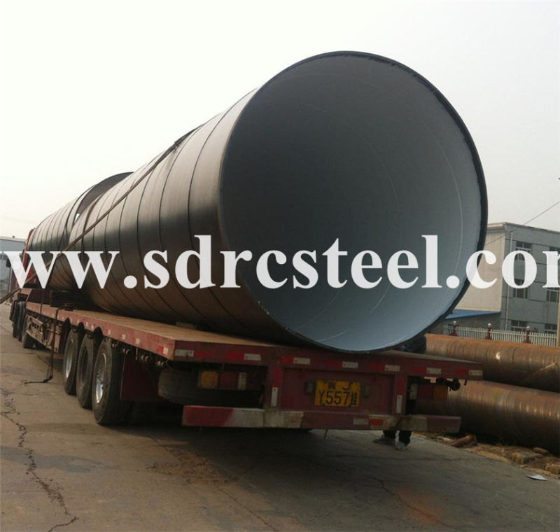 Export 3PE Interior Epoxy Coating LSAW Steel Pipe for Oil and Gas Delivery