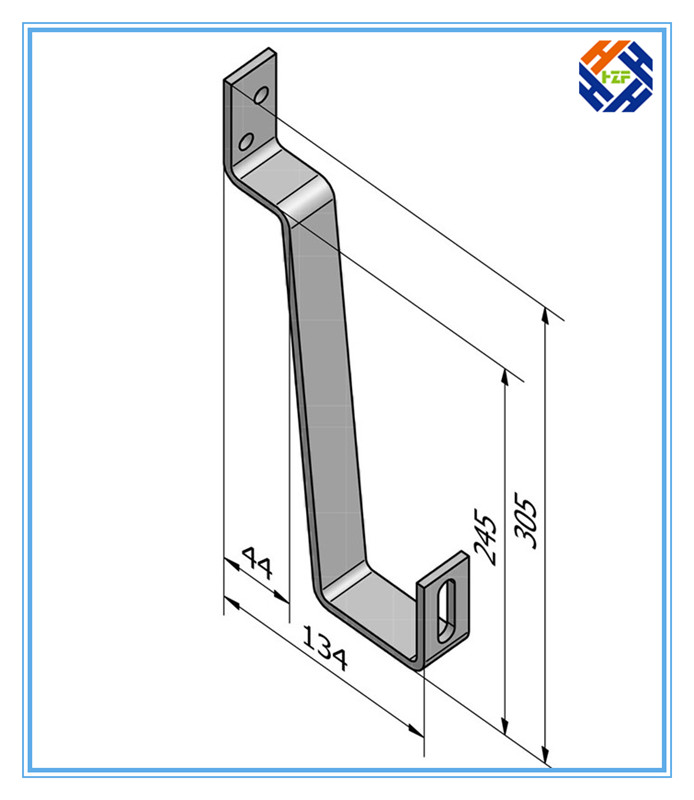 Roof Hook for Solar Panel Mounting Ss304