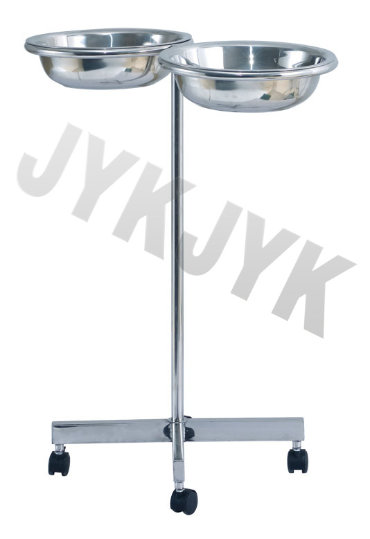 Stainless Steel Medical Cart of Single Basin