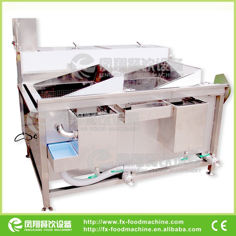 Double Tank Automatical Lettuce/Cabbage/Spinach/Fruit/Vegetable Washing Machine