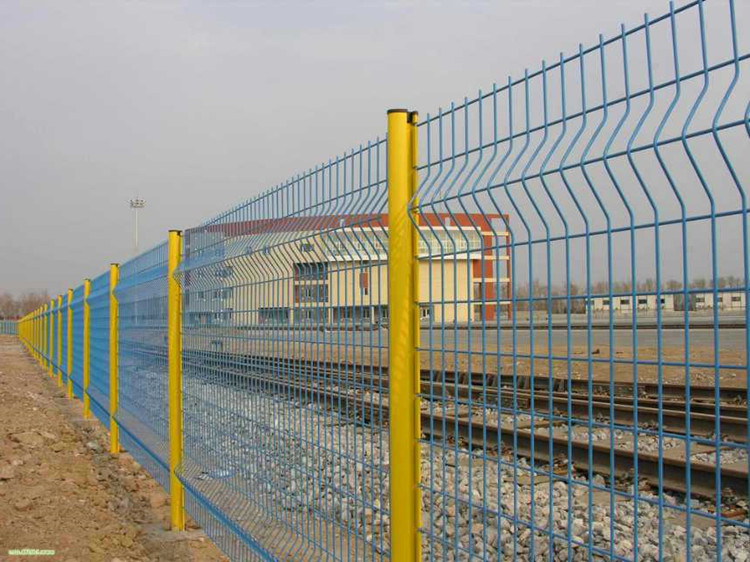 3D Curved Wire Mesh Fence Anping Garden Fence