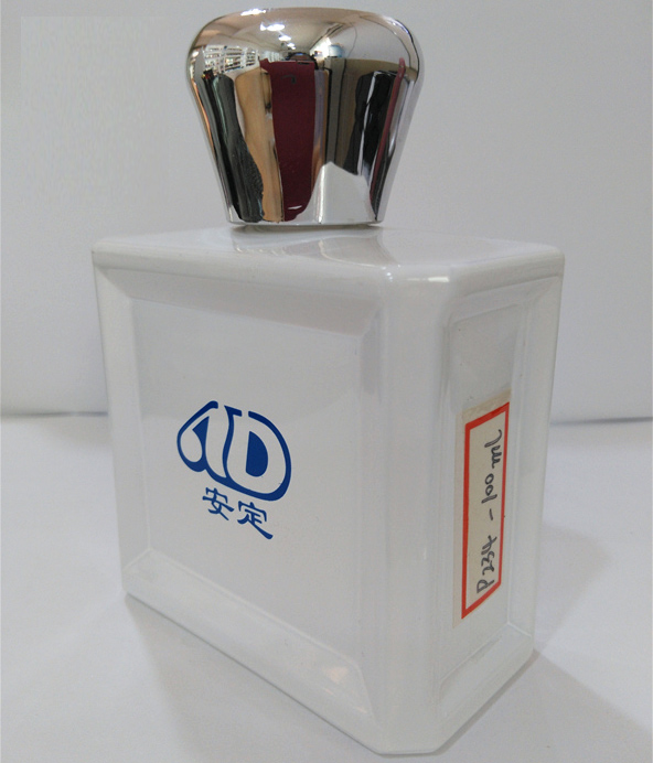 Ad-P234 Hot Sale Square Pet Glass Perfume Bottle 100ml