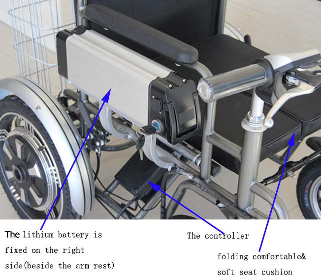 New Electric Mobility Scooter Electric Wheelchair (FP-EMS02)