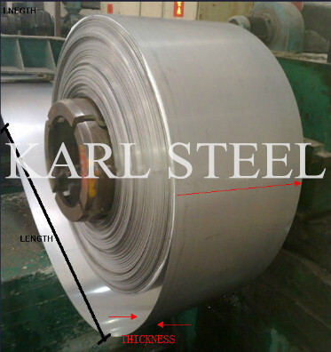 2b Surface/Finish (201/410/430/304) Stainless Steel Coil