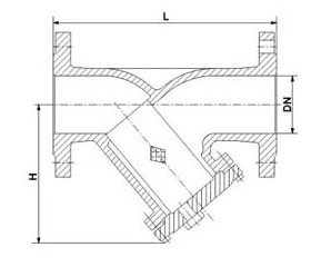 DIN Y Type Strainer (GAGL41H)