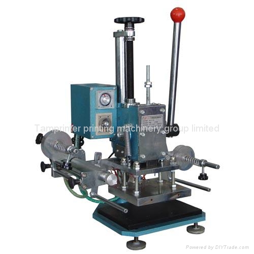 Tam-170-C Fabric Handbag Leather Embossing Manual A4 Hot Stamping Machine