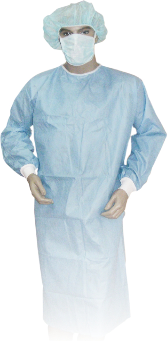 Medical Nonwoven Disposable Surgeon Gown