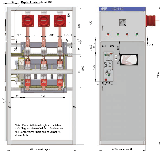 Hot Sale AC Hv Vacuum Circuit Breaker-Yfgz16-12/T630-25