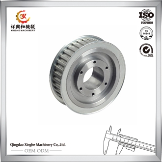 OEM Alloy Steel Casting Wheel with CNC Machining