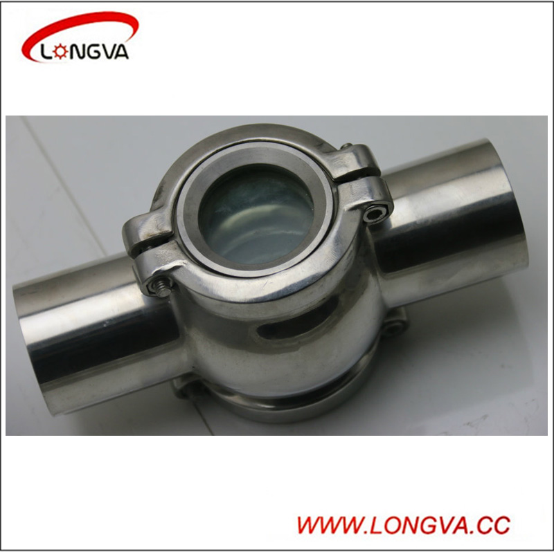 Stainless Steel Male Thread Inline Sight Glass