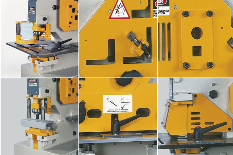 Hydraulic Ironworker Machine Combined Punch and Cutting Machine