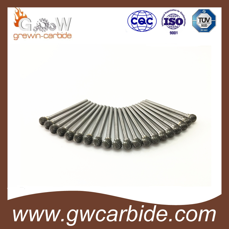 High Quality of Tungsten Carbide Rotary Burrs with Raw Material