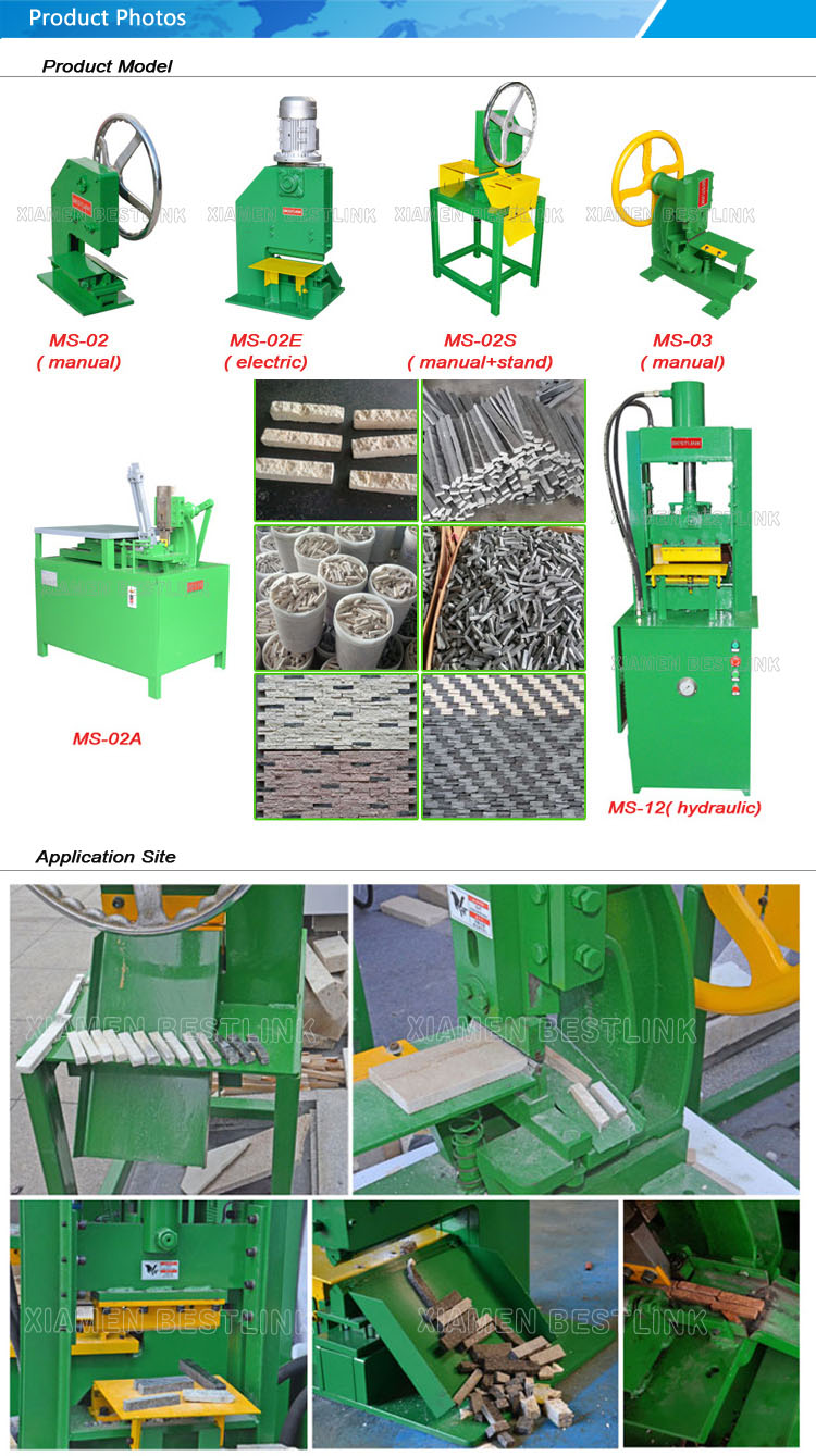 Bestlink Mosaic Chopping Machine for Various Stone