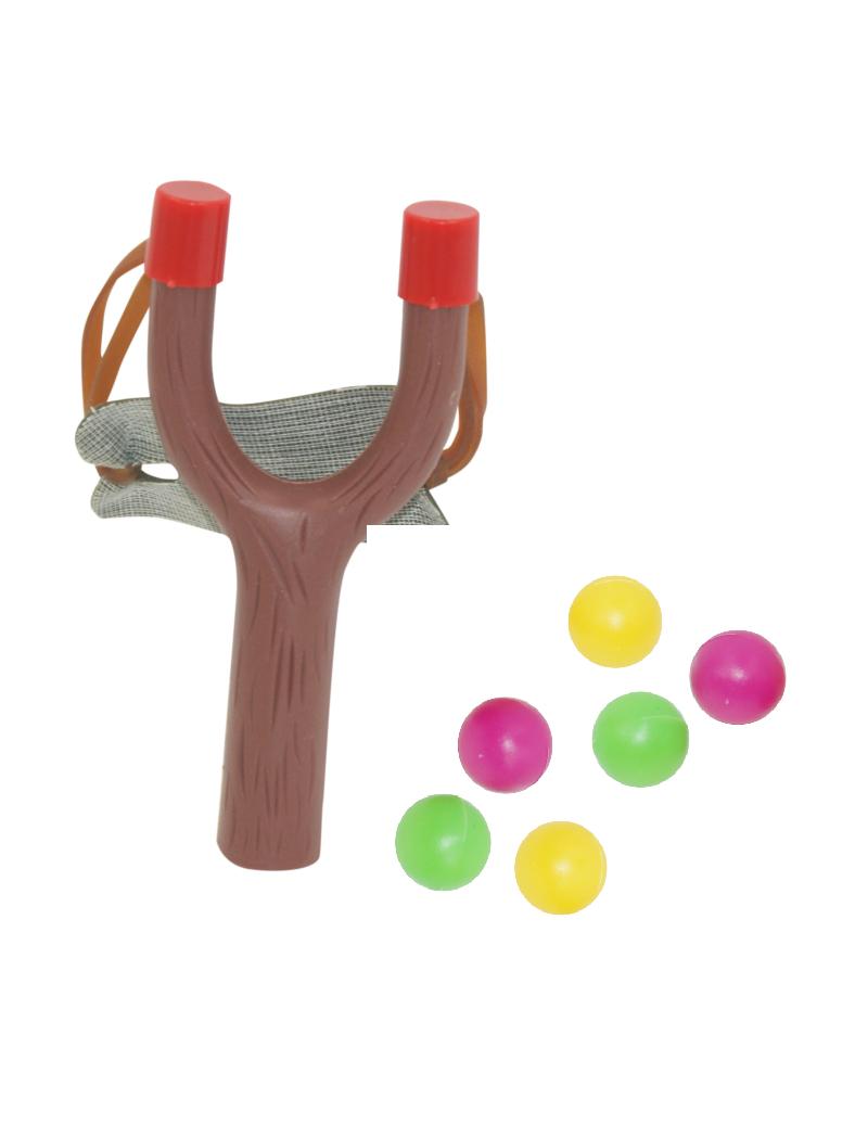 Plastic Wooden Slingshot Archery Game Toy with Candy