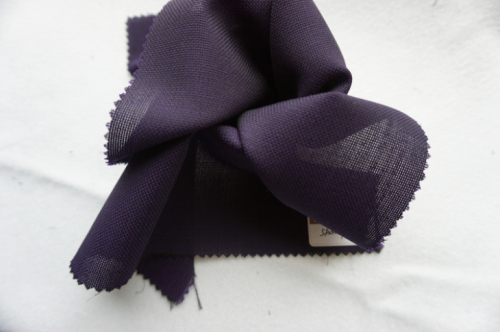 Purple Light Wool Fabric for Suit