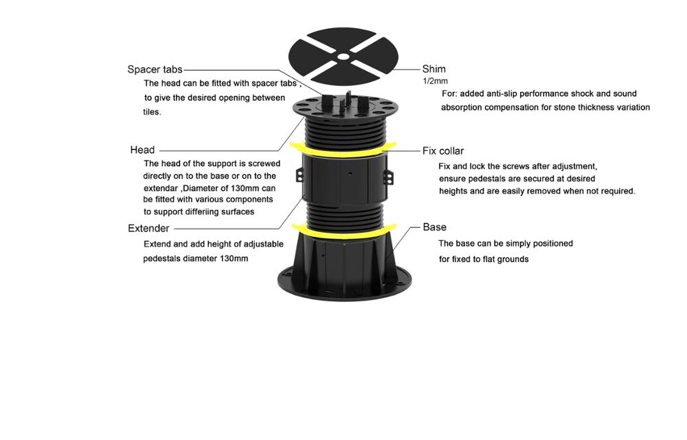 Tile Support pedestal