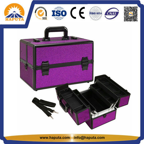 Professional Cosmetic Makeup Case with 4 Trays (HB-2203)