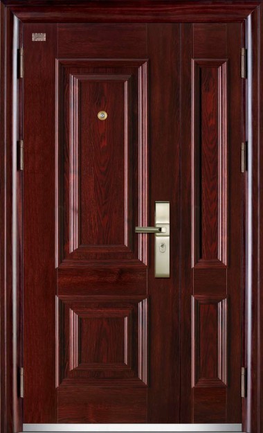 Steel Armoured Splicing Security Door 2014 Best Sellings Model with Classics Design