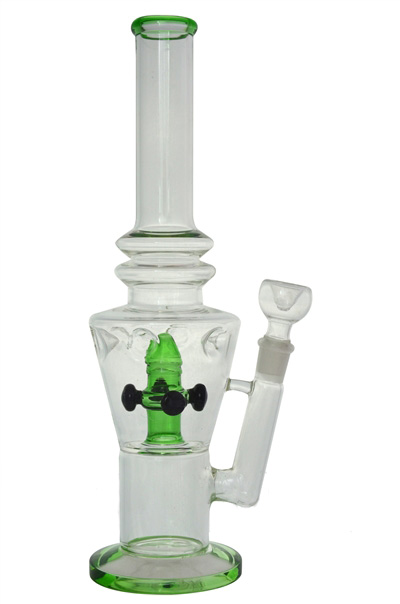 New Stemless 4 Shwerheads Hookah Glass Smoking Water Pipe (ES-GB-425)