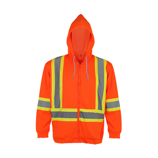 100% Polyester Fleece High Reflective Safety Sweatshirt