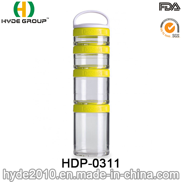 300ml Newly Plastic Protein Powder Container, Plastic Pill Container (HDP-0311)