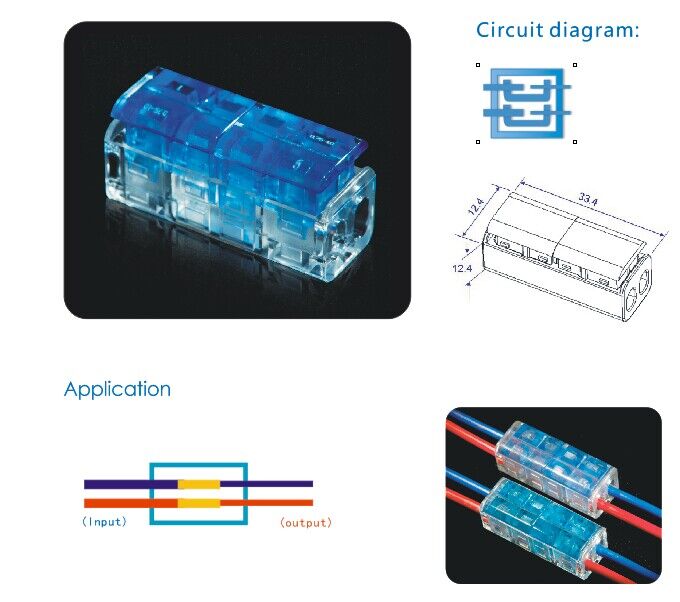 Electrical Wire Connectors (quick, arragement of wire)