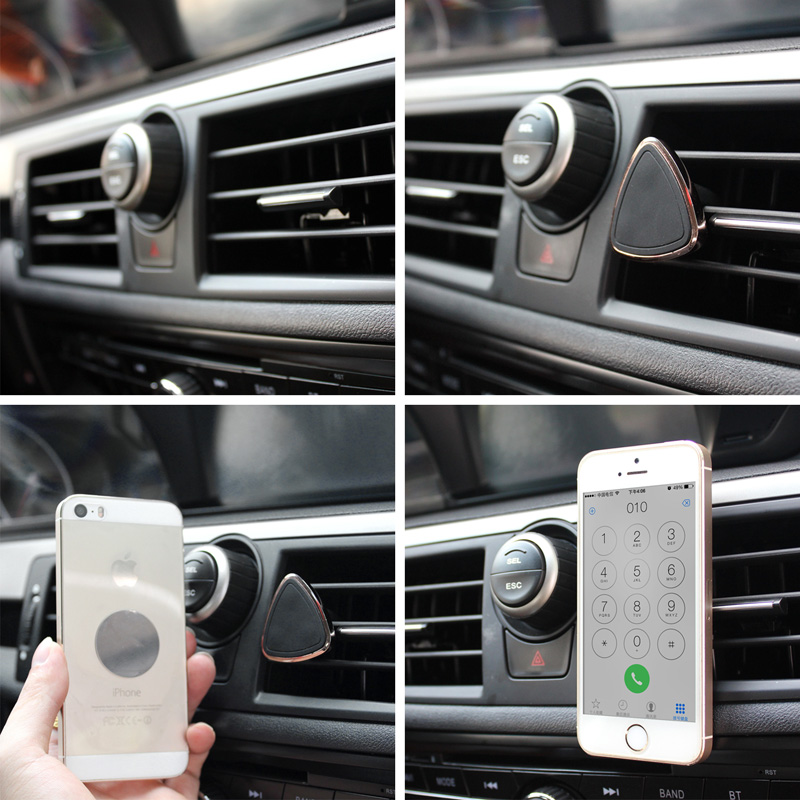 Air Vent Holder Mount Magnetic Car Phone Holder for iPhone 6 6s 7