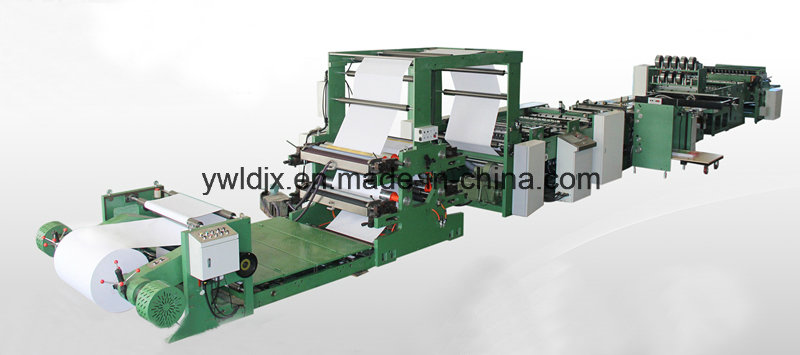 High Speed Hot Melt Glue Binding Exercise Book Machine Production Line